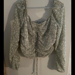 Rue 21 Floral Crop Top